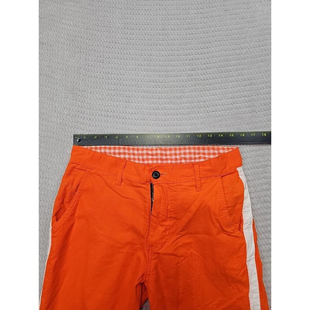 Gameday Pants Mens 32 Tennesse Vols Orange Corduroy White Stripe - Picture 3 of 6